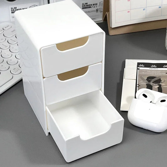 3-Tier Desk Organiser with Drawers