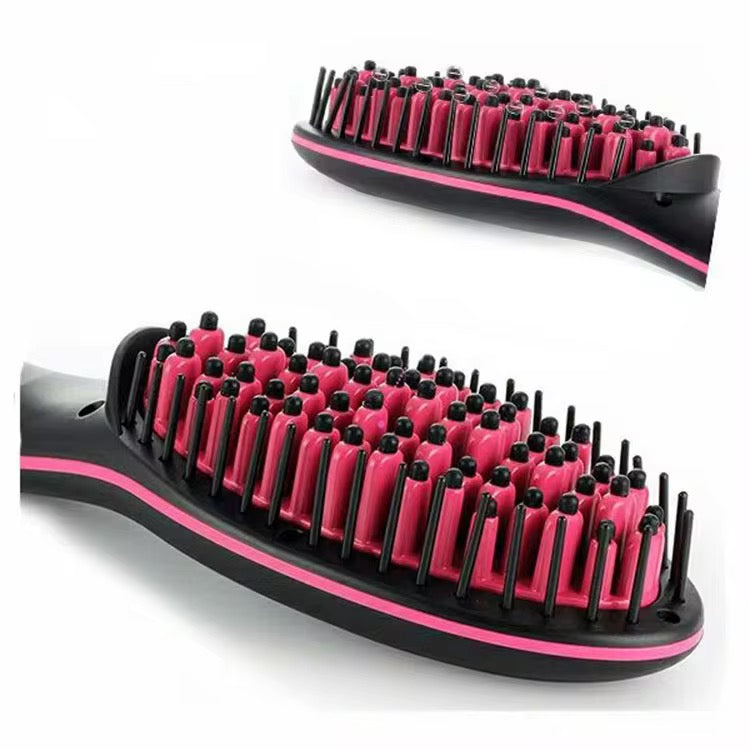 Rozia HR765 Professional Electric Hair Straightening Brush – LCD & Ionic Care