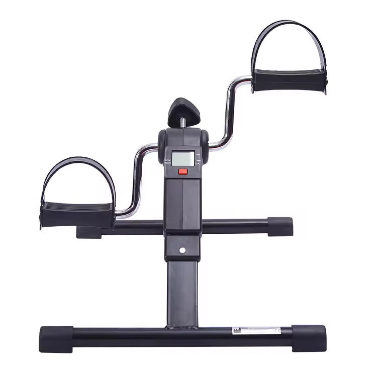 Foldable Mini Pedal Exercise Bike with LCD Display | Home Fitness Leg & Arm Trainer | Portable Cycling Machine
