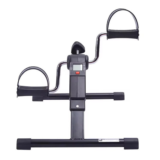 Foldable Mini Pedal Exercise Bike with LCD Display | Home Fitness Leg & Arm Trainer | Portable Cycling Machine