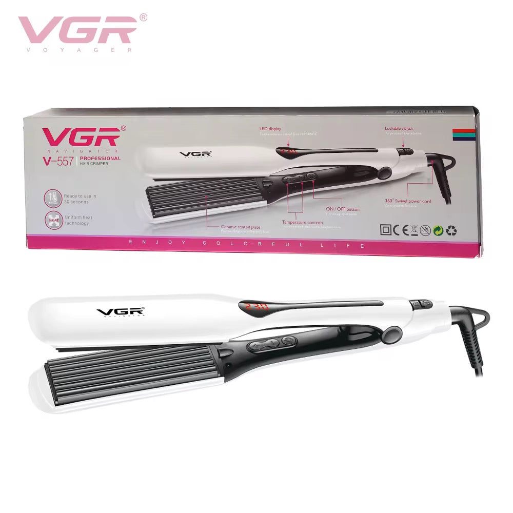 VGR V-557 2-in-1 Professional Hair Straightener & Crimper