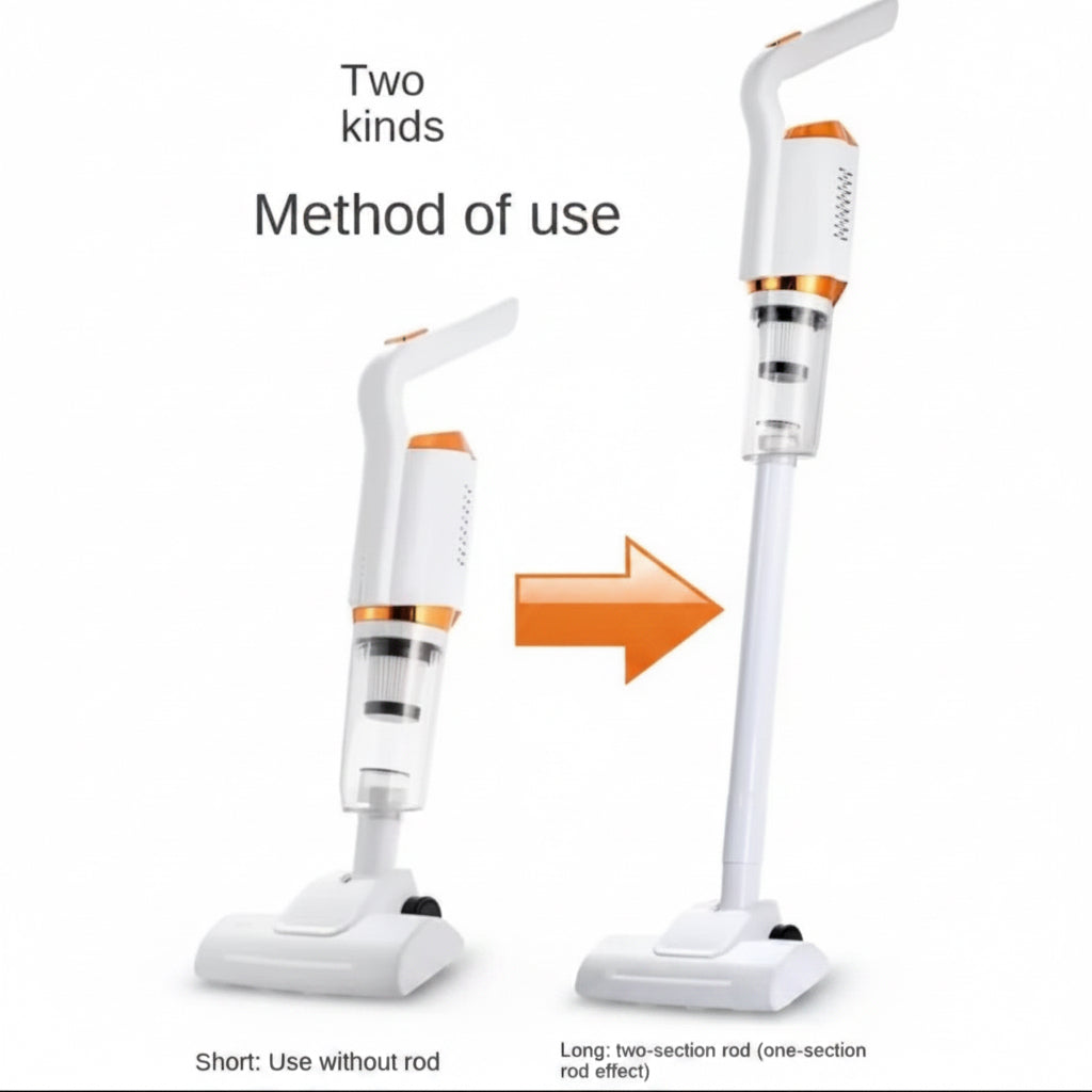 2-in-1 Cordless Stick Vacuum Cleaner – Lightweight & Powerful