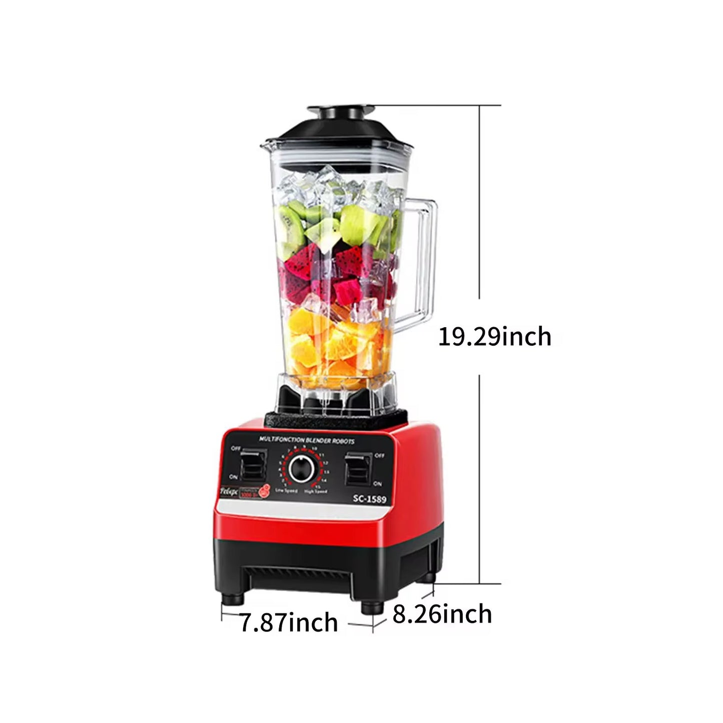Silver Crest SC-1589 Professional Heavy Duty Blender 4500W