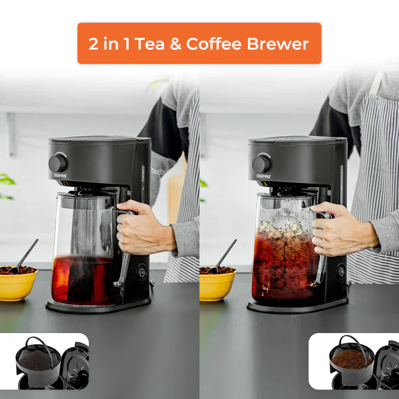 Geepas Iced Coffee & Tea Maker