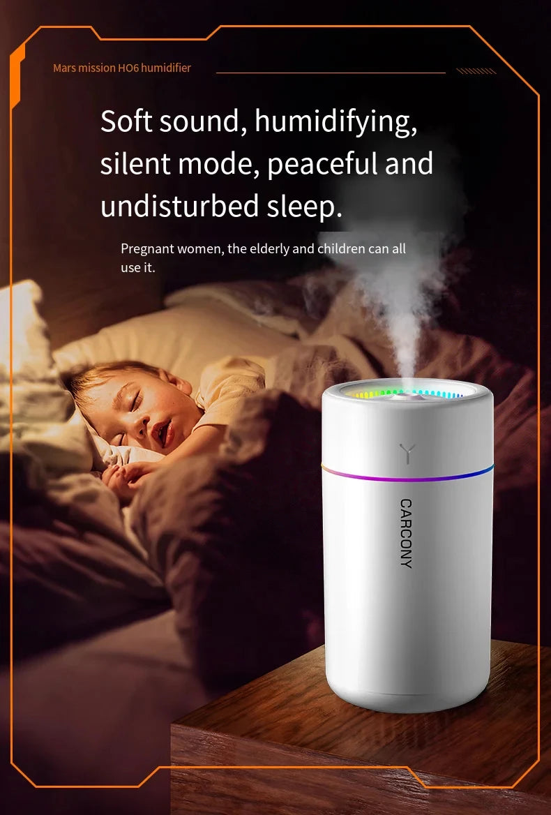 Silent Aroma Humidifier 280ml