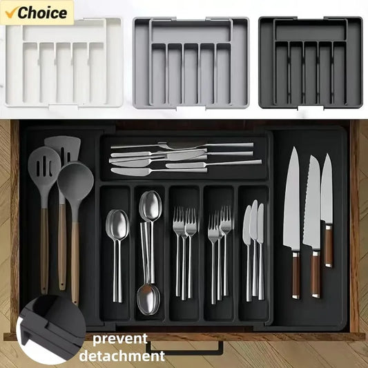 Adjustable Drawer Organiser for Kitchen