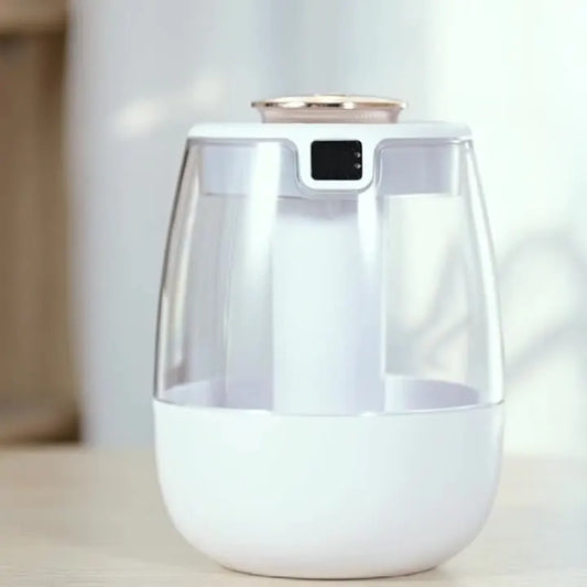 Double Spray USB Humidifier with Night Light