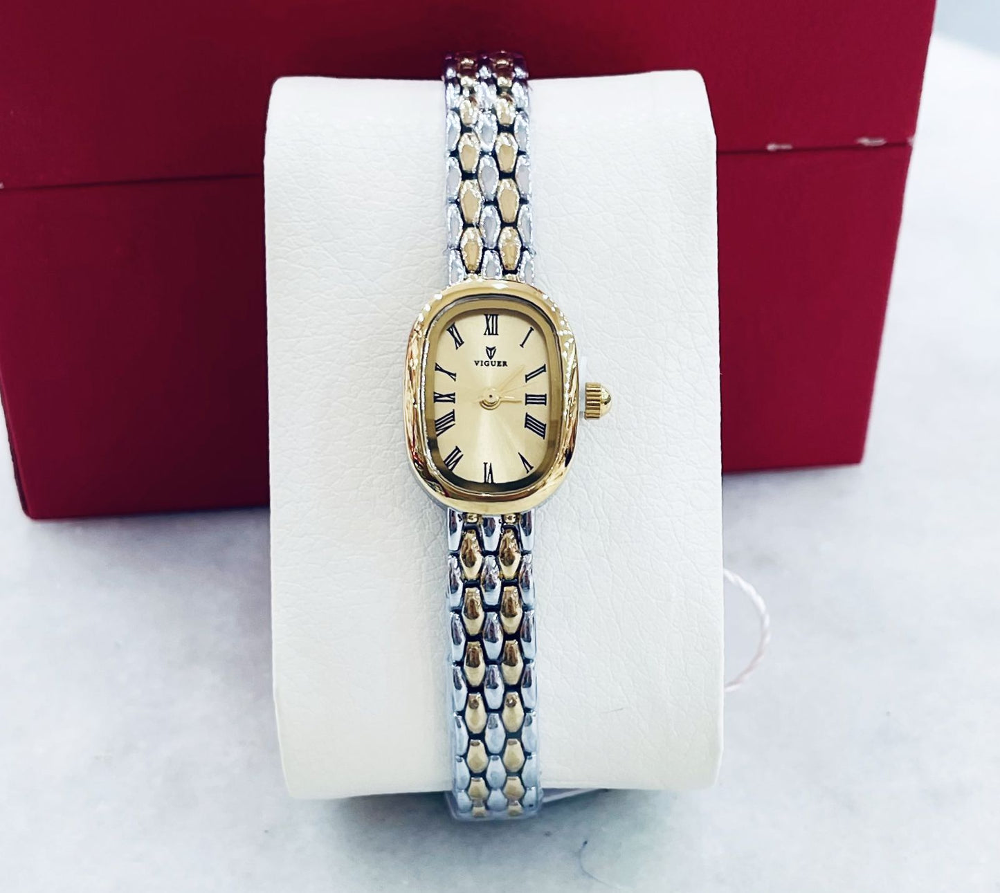 VIGUER Ladies' Luxury Slim Watch — Available in 4 Colors