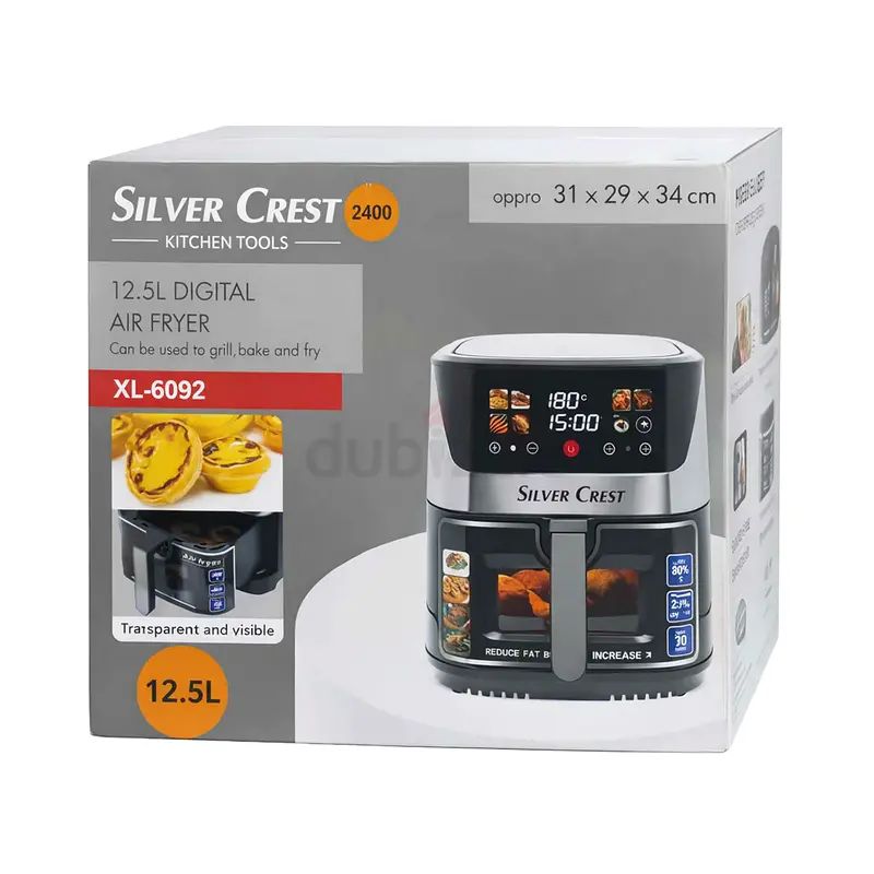 Silver Crest 12.5L Digital Air Fryer